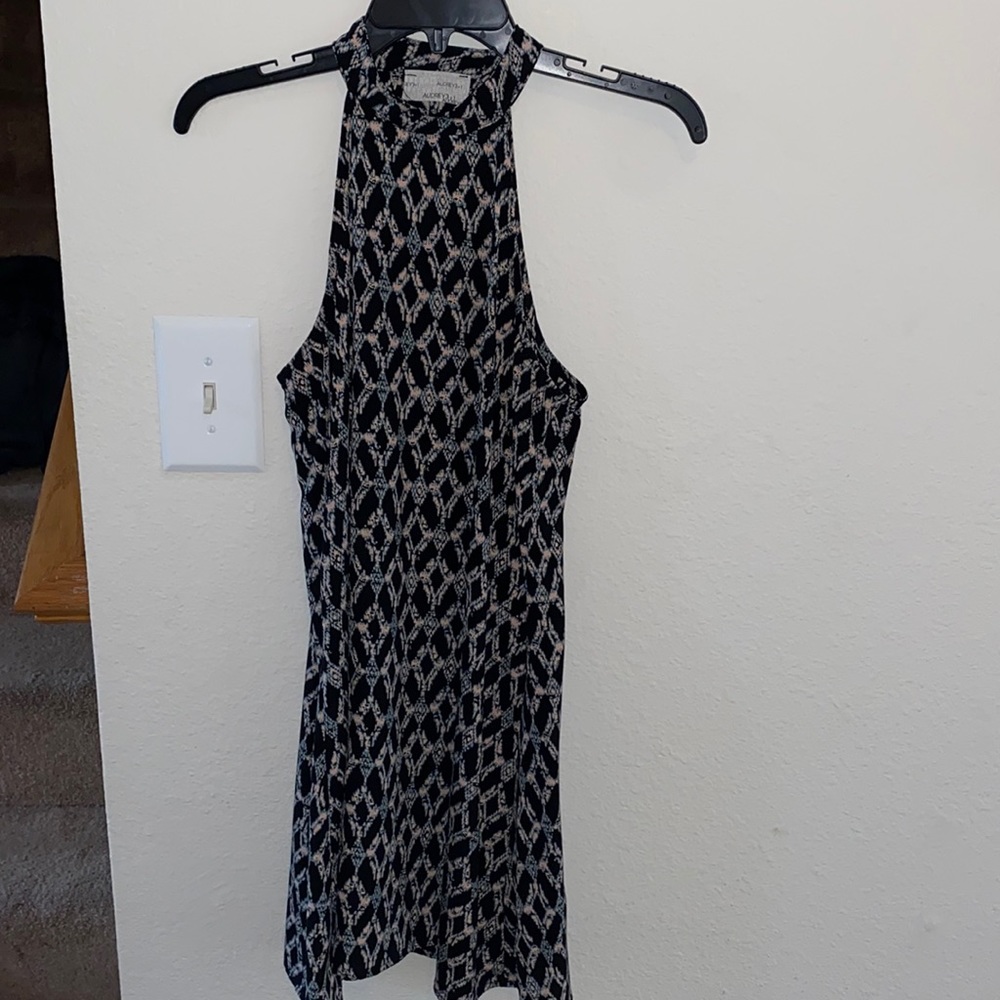 High neck dress